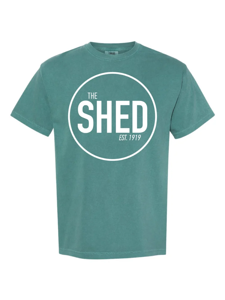 The Shed Circle Logo Tee- CC